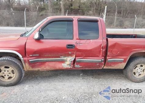 2001 Chevrolet Silverado 1500 Ls from USA, damaged, VIN 2GCEK19T511298571